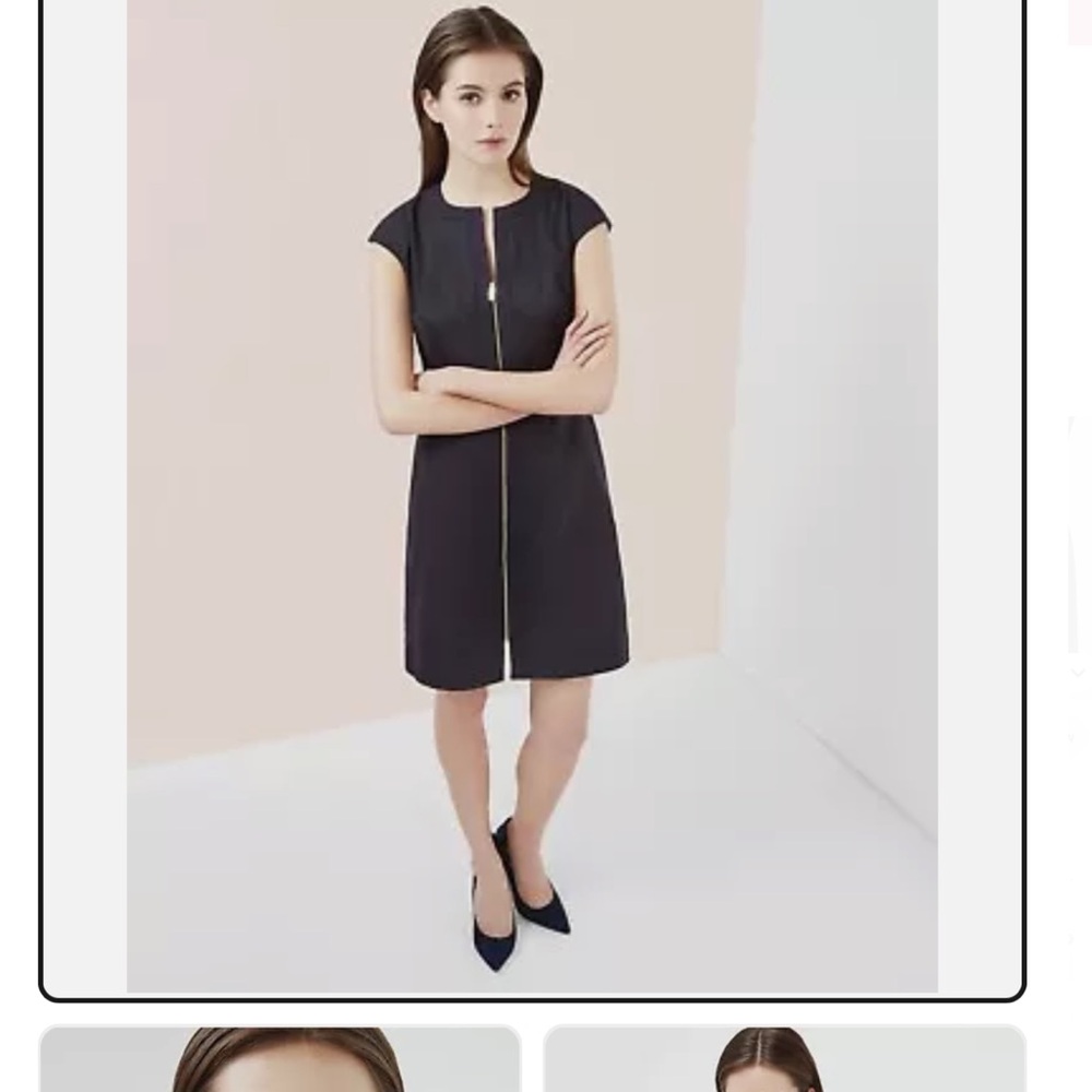 Ted Baker Polyester Solid Dresses - image 1